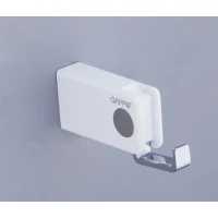 Крючок Gappo G3705 для ванны, хром/белый