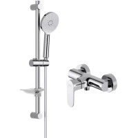 Смеситель для душа Aquatek Оберон AQ1232CR с душевым гарнитуром, хром