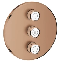 Комплект верхней монтажной части для вентиля на 3 выхода Grohe Grohtherm SmartControl 29122DL0