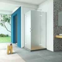 Душевой уголок Vegas Glass AFA Retta 90 01 10 90x90 см, профиль белый, стекло сатин