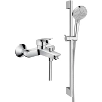 Смеситель для ванны Hansgrohe Logis 71400000 + 26275000