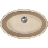 Кухонная мойка Florentina Вега Овал 22.430.E0650.107 70x44 см, песочный