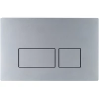 Кнопка смыва BelBagno BB040CR.MAT для инсталляции, матовый хром
