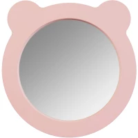 Зеркало Акватон Каспер Мишка 1A283302CR1E0 48x48,9 см, детское, розовый матовый