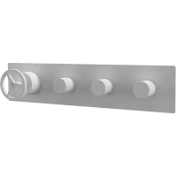 Смеситель для ванны Remer Chrono CH98D3BO встраиваемый, белый матовый