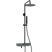 Душевая система 248 мм WasserKRAFT Abens A114.258.218.CB Thermo