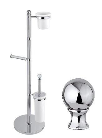 Комплект для туалета хром, металл Cezares Olimp OLIMP-WCS-01-M