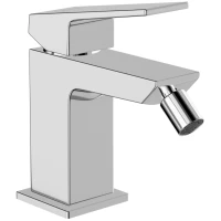 Смеситель для биде VitrA Minimax Square A43726EXP с донным клапаном, хром