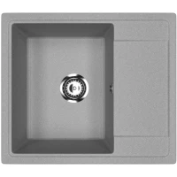 Кухонная мойка Practik PR-M-575-003 57,5x49,5 см, светло-серый