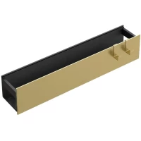 Полка для ванной Boheme Space 10966-MG 60 см, золотой матовый