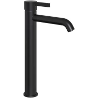 Смеситель для раковины Paini Brera 74PZ205OLL без донного клапана, черный матовый