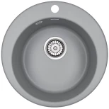 Изображение товара кухонная мойка paulmark gelegen серый металлик pm404800-grm