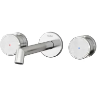 Смеситель для раковины Teska Grand Shine E5316 встраиваемый, без донного клапана, хром