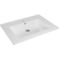 Раковина Veneciana Оскар 18296 66x47,5 см, накладная, подвесная, белый