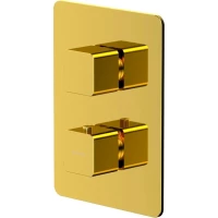 Термостат для ванны Whitecross X X1436GL встраиваемый, золотой