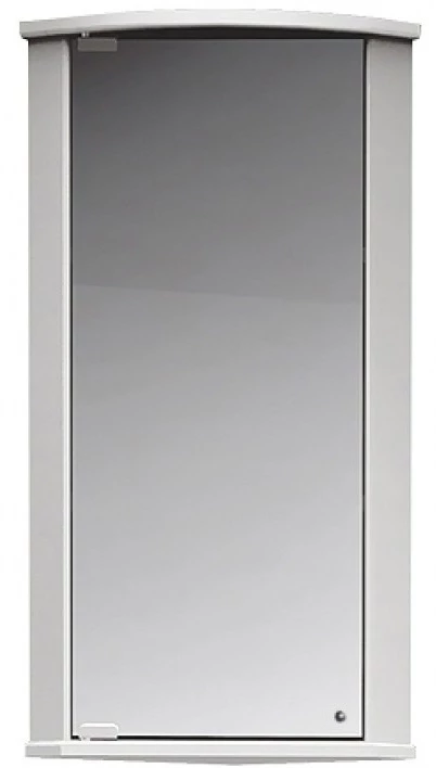 Зеркальный шкаф 29,5x29,5 см белый глянец L Belux Микро ВУШ 38 4810924128430