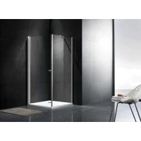 Душевой уголок 90x90 см Gemy New Rockcoco S03171C прозрачное