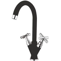 Смеситель для кухни Florentina Ita AV хром/черный 30.29H.1120.102