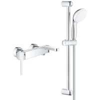 Смеситель для ванны Grohe Plus 33553003 + 27924001