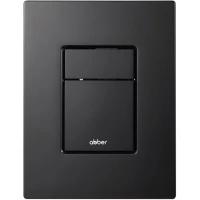 Кнопка смыва Abber AC0123MB для инсталляции, черный матовый