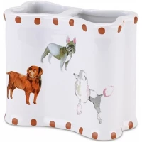 Держатель зубных щеток Avanti Dogs on Parade 13688B
