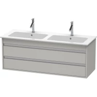 Тумба бетонно-серый матовый 127 см Duravit Ketho KT643200707
