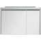 Зеркальный шкаф 89x60 см с подсветкой белый Aquanet Лайн 00165582 - 4