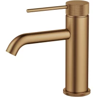 Смеситель для раковины Timo Saona 2461/19F розовое золото матовый