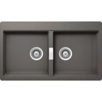Кухонная мойка Schock Horizont 90 серебристый камень 700978