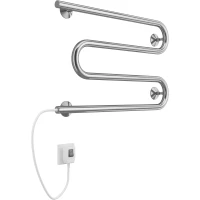 Полотенцесушитель электрический Terminus М-образный 4620768883927 350x600, хром