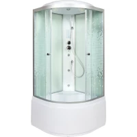 Душевая кабина 80x80x215 см Deto L980GM+EL интимато