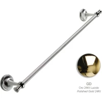 Полотенцедержатель Stil Haus Regal RG05(16) 64 см, золотой