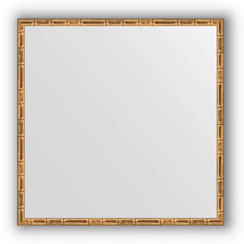 Зеркало 67x67 см золотой бамбук Evoform Definite BY 0660