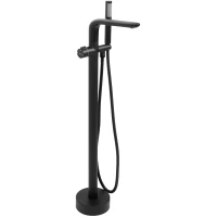 Смеситель напольный для ванны Rea Clark REA-B5300 черный матовый