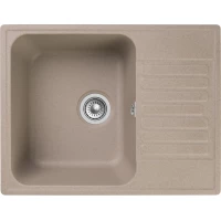 Кухонная мойка GranFest Quarz 13 61,8x47,7 см, песочный