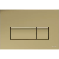 Кнопка смыва VitrA Root Square 740-2324 для инсталляции, золотой