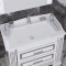 Комплект мебели белый серебряная патина 100 см Opadiris Оникс - 4