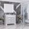 Комплект мебели белый серебряная патина 100 см Opadiris Оникс - 2