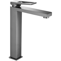 Смеситель для раковины Shevanik S6811T оружейная сталь