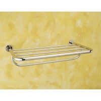 Полка для полотенец Sanibano H202/CR 52 см, хром