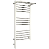 Полотенцесушитель электрический 800x400 МЭМ левый Сунержа Богема с полкой 3.0 00-5806-8040