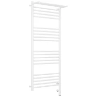 Полотенцесушитель электрический 1200x500 белый глянец МЭМ правый Сунержа Богема с полкой 3.0 12-5807-1250