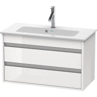 Тумба белый глянец 80 см Duravit Ketho KT645302222