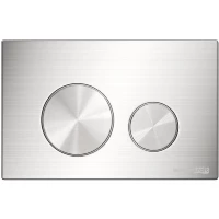 Кнопка смыва WasserKRAFT BN02 для инсталляции, никель