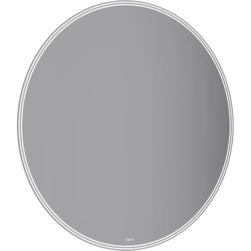 Зеркало Aqwella Moon MOON0208CH 80x80 см, с LED-подсветкой, сенсорным выключателем, диммером, антизапотеванием