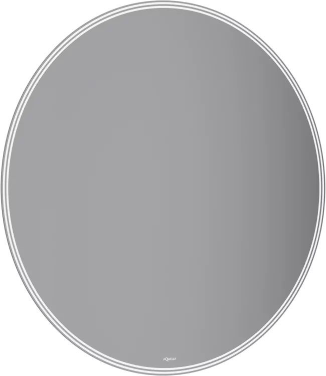 Зеркало Aqwella Moon MOON0208CH 80x80 см, с LED-подсветкой, сенсорным выключателем, диммером, антизапотеванием зеркало vincea led 100х80 c сенсорным выключателем и диммером антизапотевание vlm 3vc100 2