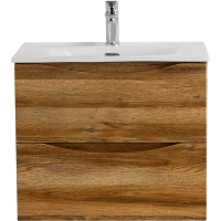 Тумба под раковину BelBagno Marino Rovere Rustico MARINO-CER-MINI-500-2C-SO-RR-P 49,6 см, подвесная, дуб Rustico