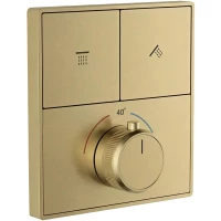 Термостат для ванны Wonzon & Woghand WW-INF362A-BG встраиваемый, золотой матовый