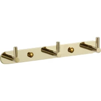Планка с крючками Savol S-007213B для ванны, золотой