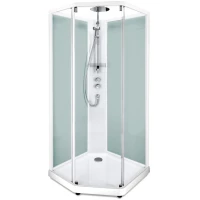 Душевая кабина 90x90x215 см IDO Showerama 10-5 Comfort 558.201.303 прозрачное